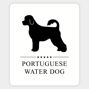 Portuguese Water Dog Black Silhouette Sticker